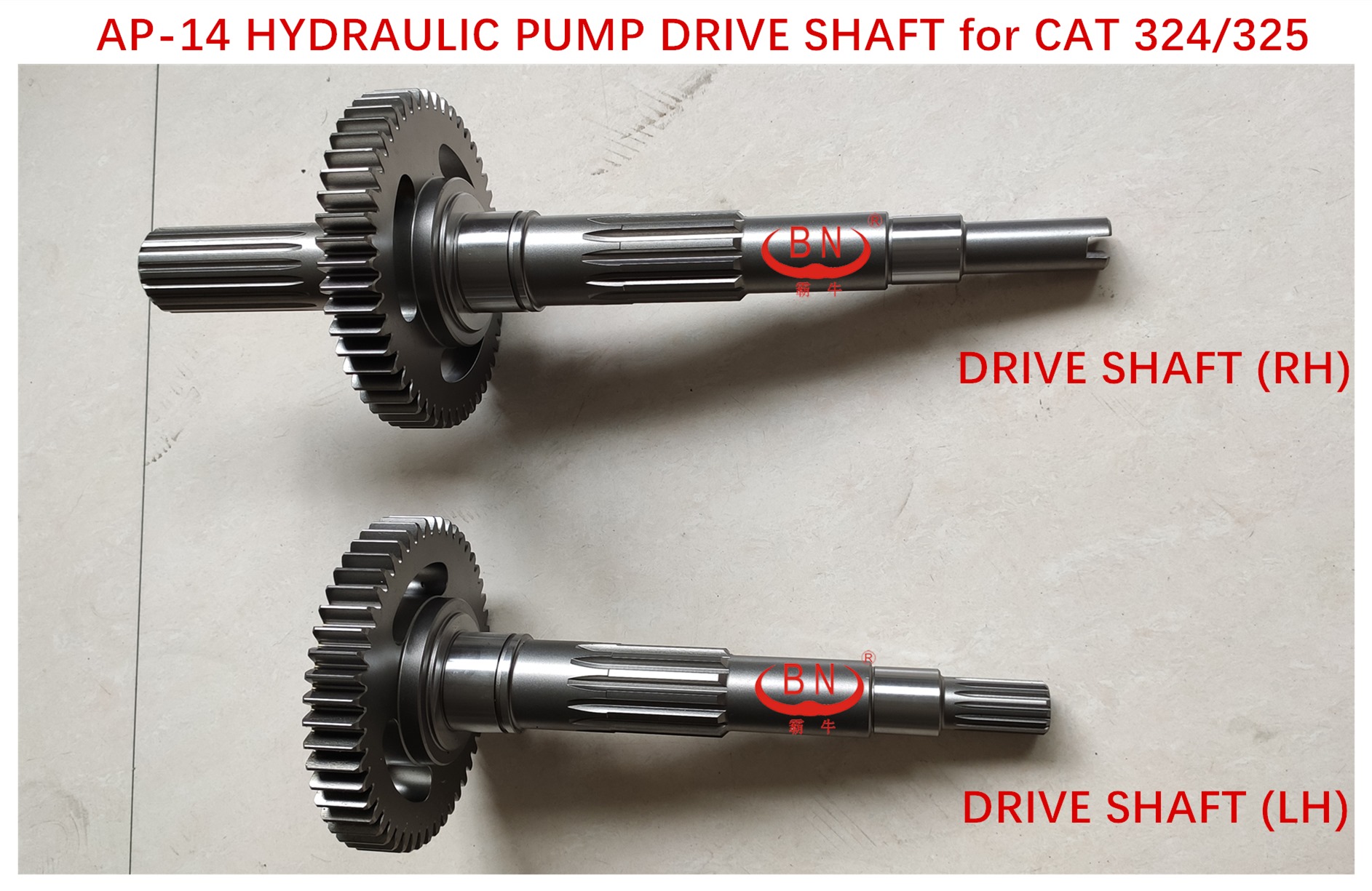 AP-14 200-3325 200-3417 High quality hydraulic main pump drive shafts for cat 324 325