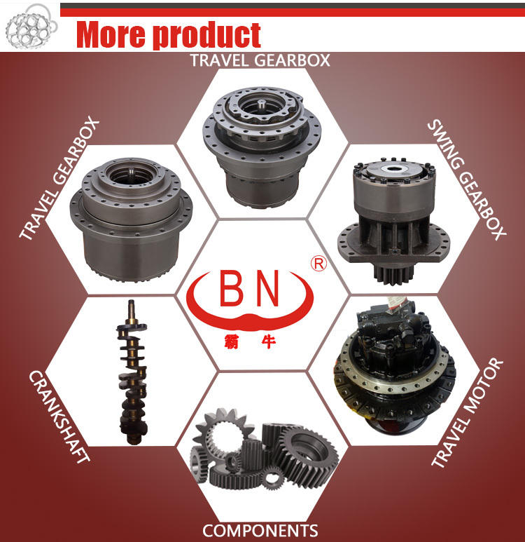 BN 9233692 9261222 ZX200-3 ZX200-5G TRAVEL DEVICE for Construction Machinery Parts excavator gearbox parts