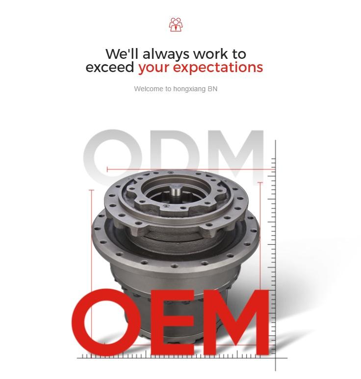 BN OEM RTS Excavator Parts Travel Motor Input Drive Shaft